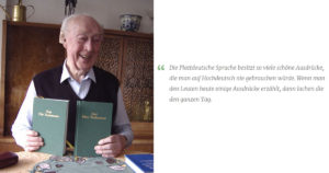 Harwerth zeigt plattdeutsche Bibeln