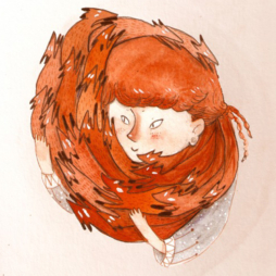 Auf einen Pinselstrich mit Eva Lamberty Illustration von Eva Lamberty