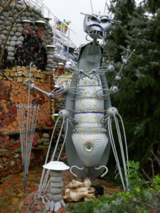 Reportage vom Schloss-Lillllipit von Hundertwasser-Verehrer Steffen Modrach