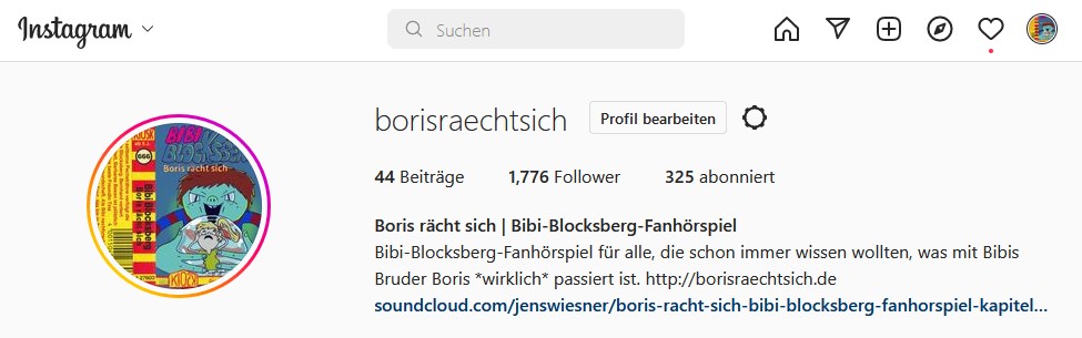 Screenshot https://www.instagram.com/borisraechtsich/