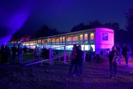 Mapping auf der Techno-S-Bahn